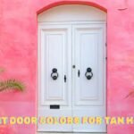 front door colors for tan house