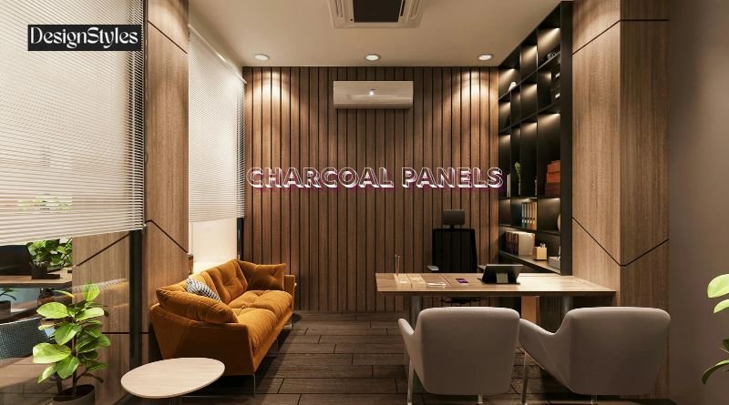 charcoal panels