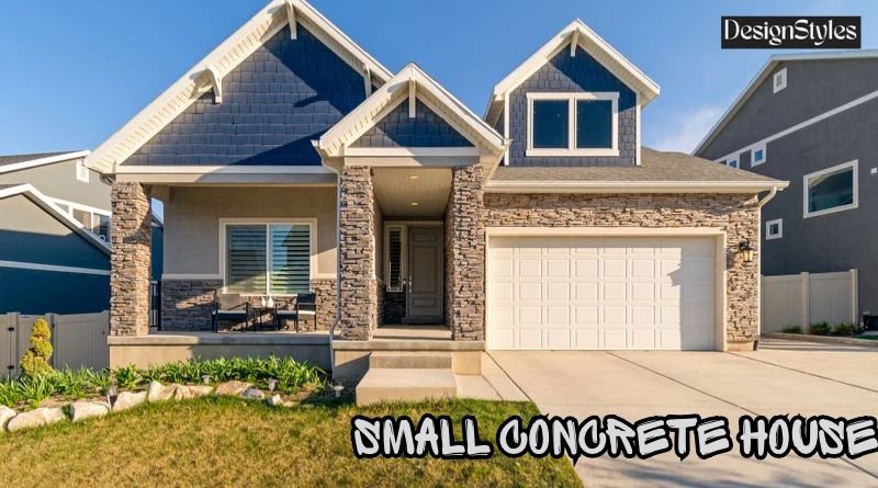 small concrete house